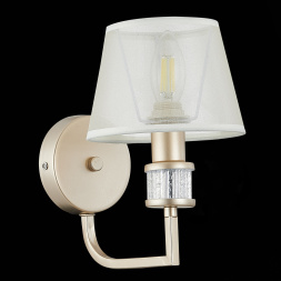 SLE107501-01 Светильник настенный Золотистый/Шампань E14 1*40W MANILA EVOLUCE