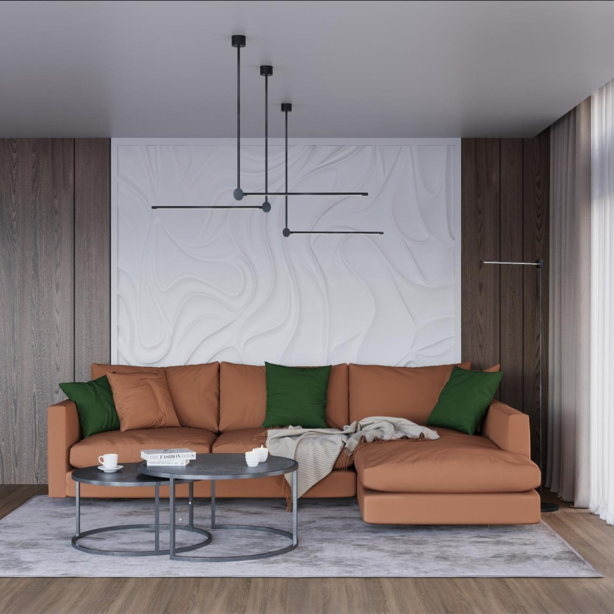 Напольный светильник ODEON LIGHT 7101/15FL FODEN хай-тек, минимализм черный 15W