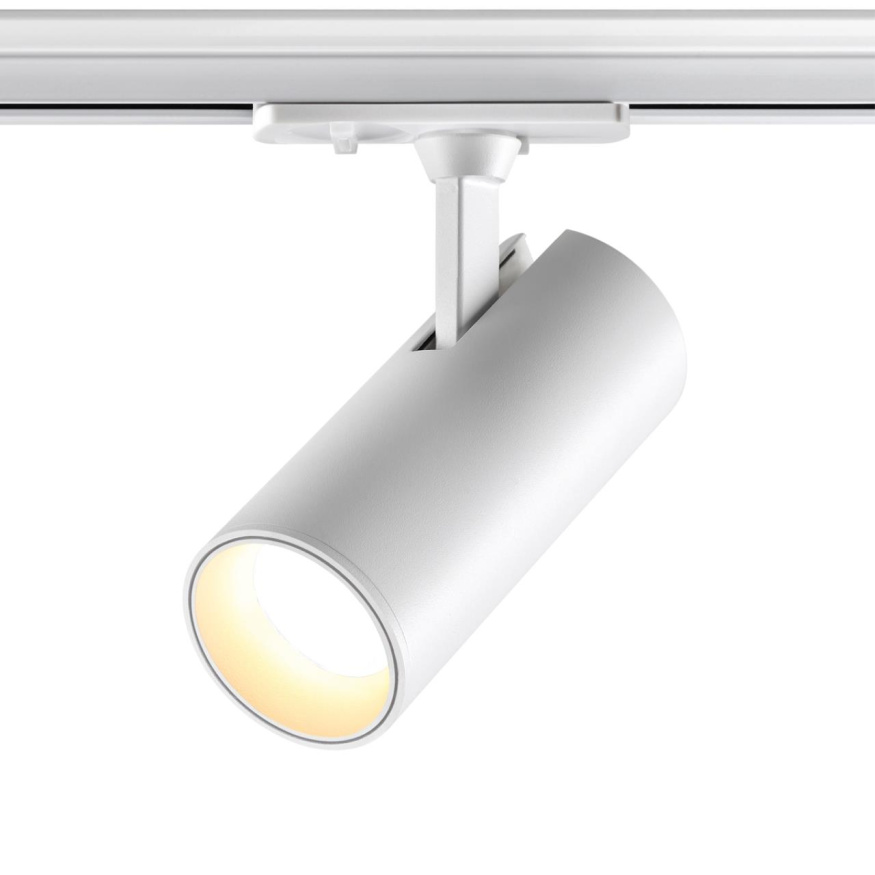 Светильник трековый однофазный двухжильный светодиодный NOVOTECH 359155 SELENE в скандинавском стиле белый 24W