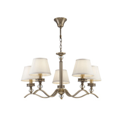 Подвесная люстра Alessandra FR2016PL-05BZ Freya E14 Классический