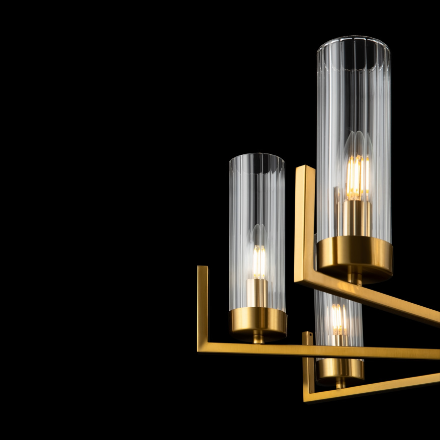 Подвесная люстра Еster FR5214PL-08BS Freya E14 Модерн