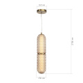 SL6144.303.01 Светильник подвесной ST-Luce латунь/Шампань LED 1*22W 4000K SAGUARO ST LUCE
