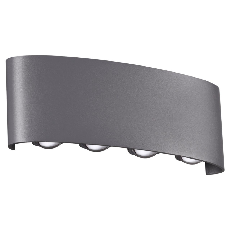 Ландшафтный настенный светильник NOVOTECH 358461 CALLE лофт, минимализм, хай-тек темно-серый 8Вт