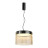 Подвесной светильник ODEON LIGHT 5047/24L PILLARI LED 24W черный/светл.янтарный модерн