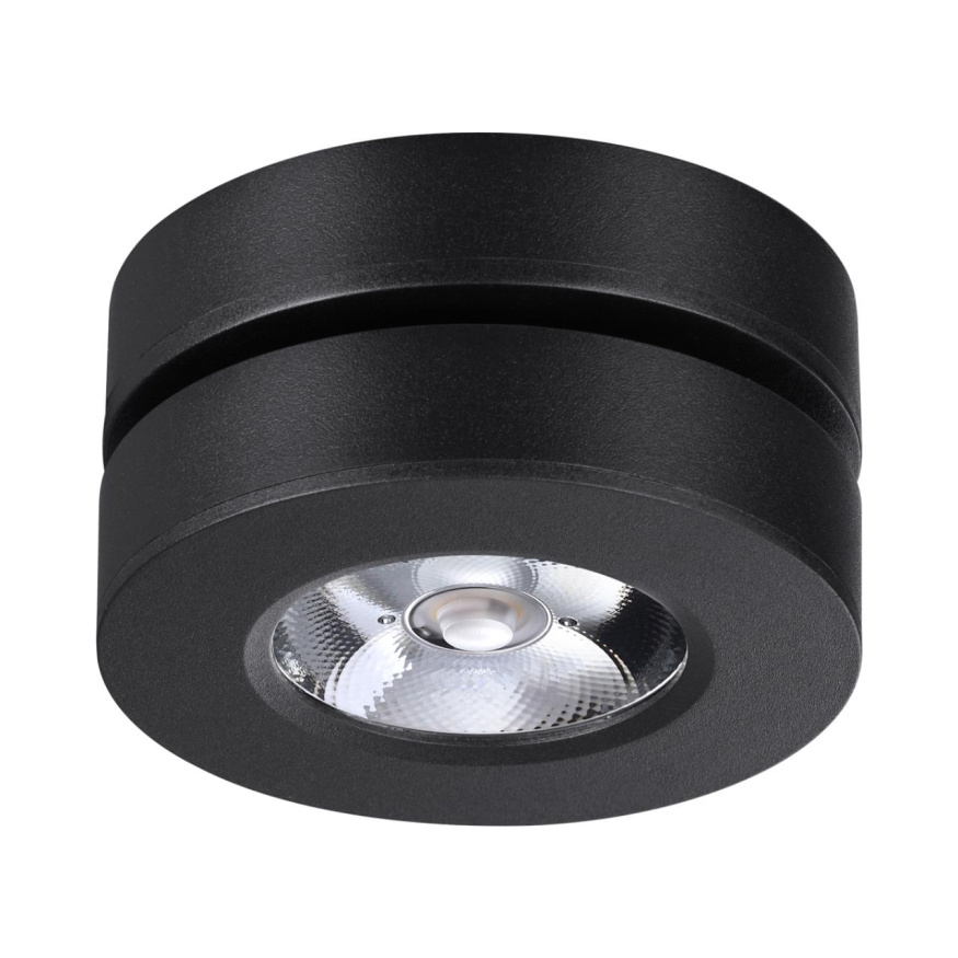 Светильник накладной/встраиваемый светодиодный NOVOTECH 359412 GRODA хай-тек черный 5Вт