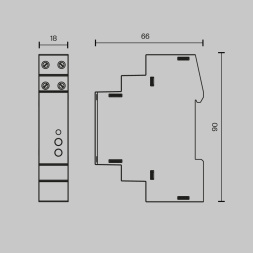 Диммер Lighting control 721018