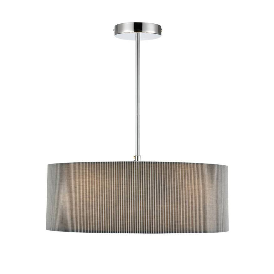 Люстра потолочная LUMION 8111/5 ZIGRISA в классическом стиле металл, текстиль 5x40W