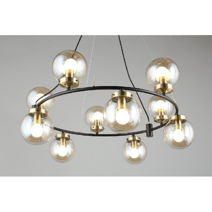 Подвесная люстра Sorrento OML-94003-10 Omnilux E14 2400-2800K Лофт